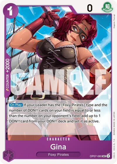 Gina (500 Years in the Future) Near Mint - Nick Nack's Full Frontal Attack