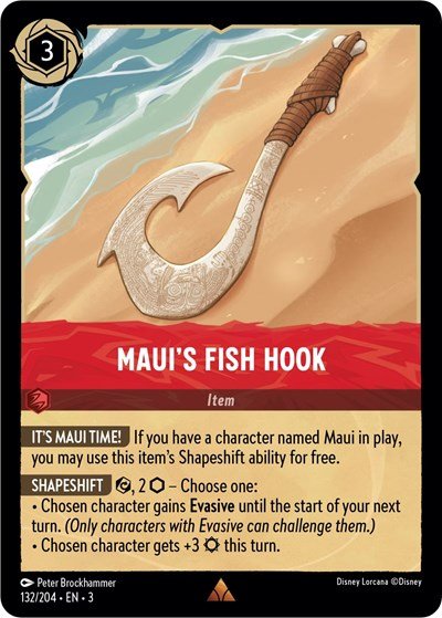 Maui's Fish Hook (Into the Inklands) Near Mint - Nick Nack's Full Frontal Attack