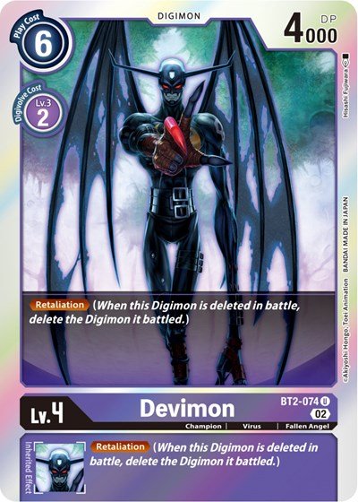 Devimon (Resurgence Booster Reprint) (Resurgence Booster) Near Mint Foil - Nick Nack's Full Frontal Attack
