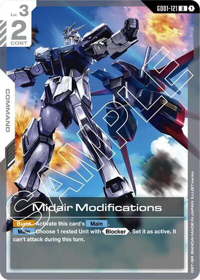 Midair Modifications (Newtype Rising) Near Mint - Nick Nack's Full Frontal Attack