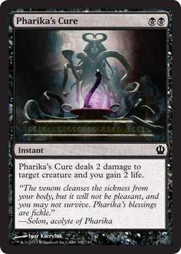 Pharika's Cure (Theros) Near Mint - Nick Nack's Full Frontal Attack