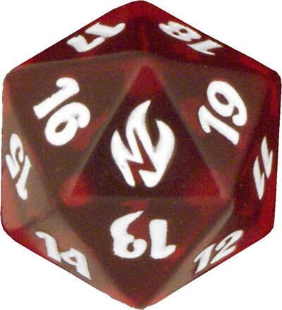 Premium Deck Series Fire and Lightning Spindown Die - Nick Nack's Full Frontal Attack