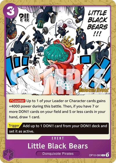 Little Black Bears (Royal Blood Release Event Cards) Near Mint