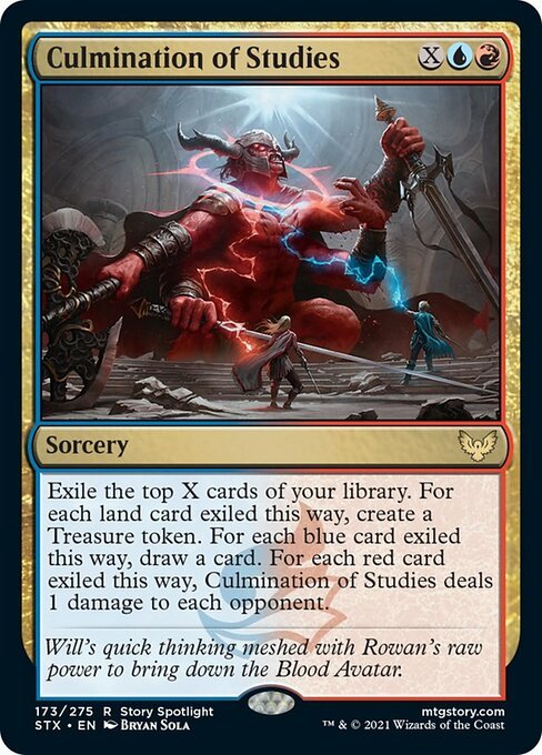 Culmination of Studies (Strixhaven) Near Mint - Nick Nack's Full Frontal Attack