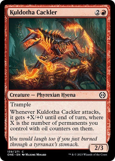Kuldotha Cackler (Phyrexia: All Will Be One) Near Mint - Nick Nack's Full Frontal Attack