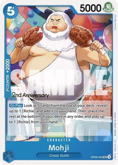 Mohji (Emperors in the New World: 2nd Anniversary Tournament Cards) Near Mint