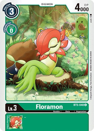 Floramon (Battle of Omni) Near Mint