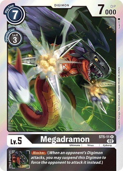 Megadramon (Resurgence Booster Reprint) (Resurgence Booster) Near Mint Foil - Nick Nack's Full Frontal Attack