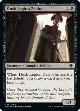 Dusk Legion Zealot (Magic Game Night: Free-For-All) Near Mint
