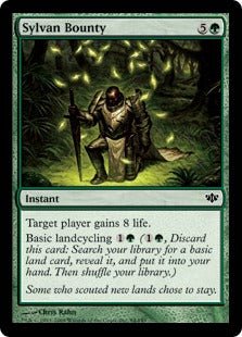Sylvan Bounty (Conflux) Light Play - Nick Nack's Full Frontal Attack