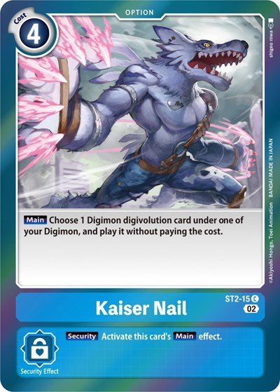 Kaiser Nail (Resurgence Booster Reprint) (Resurgence Booster) Near Mint Foil - Nick Nack's Full Frontal Attack