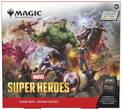 Marvel Super Heroes Scene Box Heroes United - Nick Nack's Full Frontal Attack