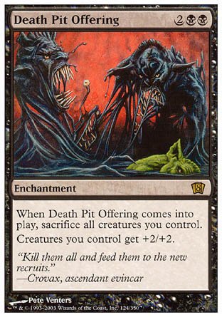 Death Pit Offering (8th Edition) Near Mint - Nick Nack's Full Frontal Attack