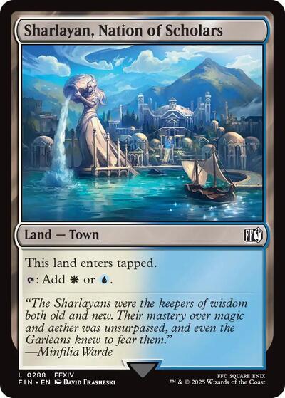 Sharlayan, Nation of Scholars (Universes Beyond: FINAL FANTASY) Near Mint - Nick Nack's Full Frontal Attack