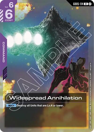 Widespread Annihilation (Freedom Ascension) Near Mint Holofoil