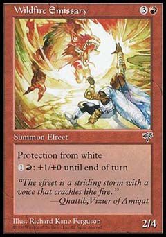 Wildfire Emissary (Mirage) Light Play - Nick Nack's Full Frontal Attack