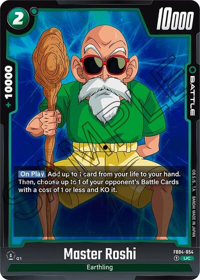 Master Roshi (Ultra Limit) Near Mint