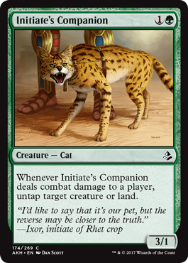 Initiate's Companion (Amonkhet) Near Mint - Nick Nack's Full Frontal Attack