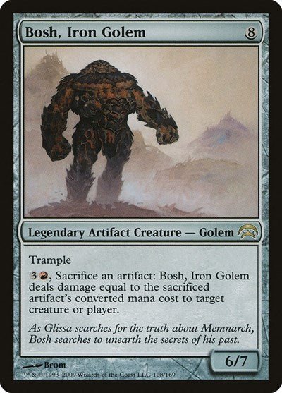 Bosh, Iron Golem (Planechase) Near Mint - Nick Nack's Full Frontal Attack