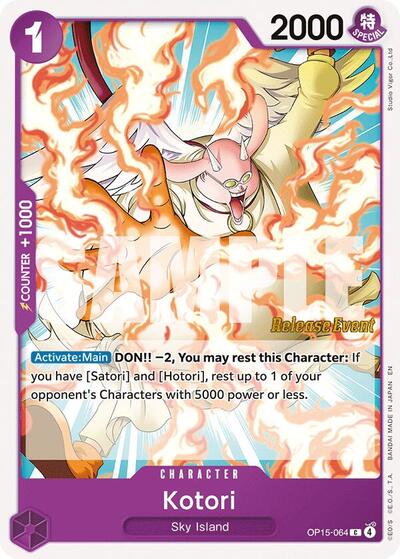 Kotori (Adventure on Kami's Island Release Event Cards) Near Mint - Nick Nack's Full Frontal Attack