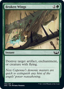 Broken Wings (Streets of New Capenna) Near Mint - Nick Nack's Full Frontal Attack