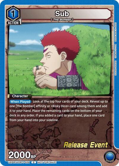 Sub (Hunter x Hunter Release Event Cards) Near Mint
