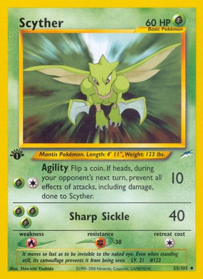Scyther (Neo Destiny) Light Play Unlimited