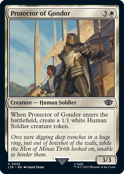 Protector of Gondor (Universes Beyond: The Lord of the Rings: Tales of Middle-earth) Near Mint - Nick Nack's Full Frontal Attack