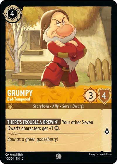 Grumpy - Bad - Tempered (Rise of the Floodborn) Near Mint - Nick Nack's Full Frontal Attack