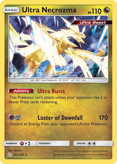 Ultra Necrozma (SM - Cosmic Eclipse) Near Mint Holofoil - Nick Nack's Full Frontal Attack