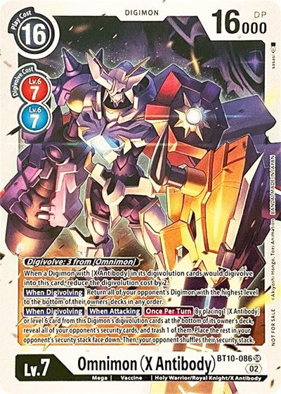 Omnimon (X Antibody) (Revision Pack 2021) Heavy Play