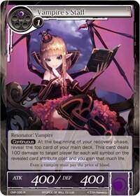 Vampire's Staff (Crimson Moon's Fairy Tale) Near Mint Foil
