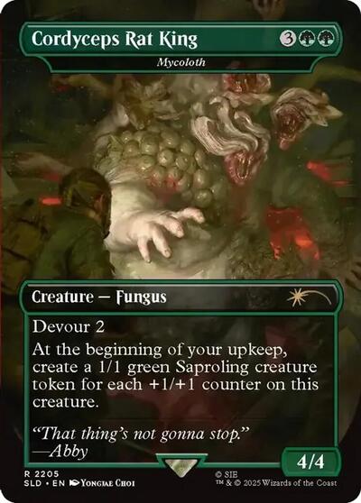 Cordyceps Rat King - Mycoloth (Secret Lair) Near Mint