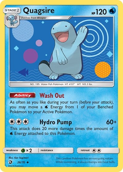 Quagsire (Dragon Majesty) Near Mint Reverse Holofoil