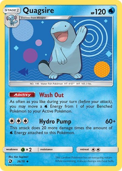 Quagsire (Dragon Majesty) Near Mint - Nick Nack's Full Frontal Attack
