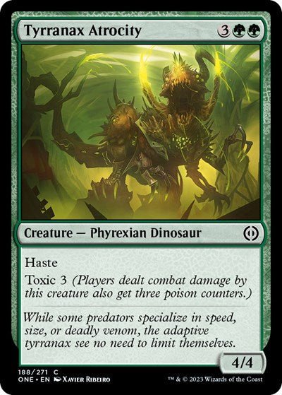 Tyrranax Atrocity (Phyrexia: All Will Be One) Near Mint - Nick Nack's Full Frontal Attack