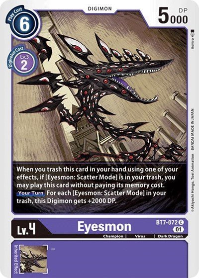 Eyesmon (The Next Adventure) Near Mint - Nick Nack's Full Frontal Attack