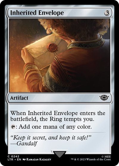 Inherited Envelope (Universes Beyond: The Lord of the Rings: Tales of Middle-earth) Near Mint - Nick Nack's Full Frontal Attack