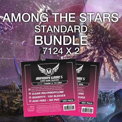 "Among the Stars" Compatible Card Sleeve Bundle - Nick Nack's Full Frontal Attack
