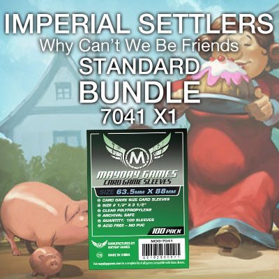 "Imperial Settlers: Why Can't We Be Friends" Card Sleeve Bundle - Nick Nack's Full Frontal Attack