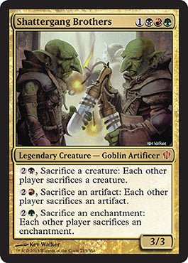 Shattergang Brothers (Commander 2013 Edition) Near Mint - Nick Nack's Full Frontal Attack