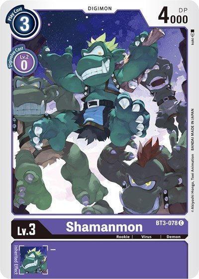 Shamanmon (Release Special Booster) Near Mint - Nick Nack's Full Frontal Attack