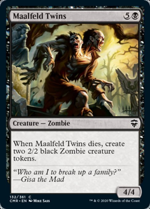 Maalfeld Twins (Commander Legends) Near Mint - Nick Nack's Full Frontal Attack