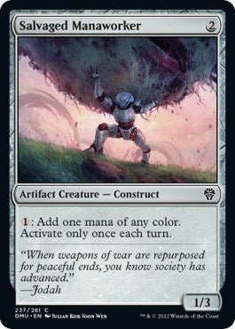 Salvaged Manaworker (Dominaria United) Near Mint - Nick Nack's Full Frontal Attack