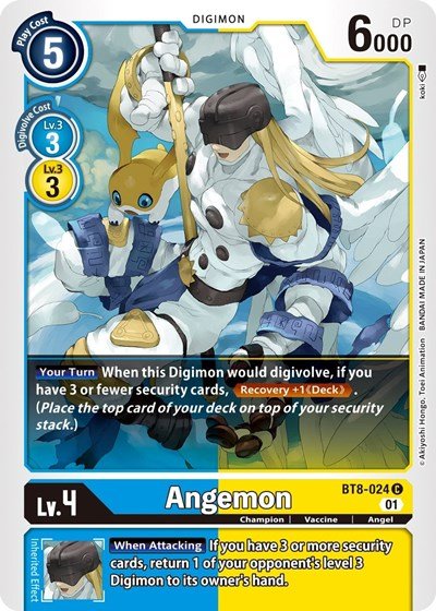 Angemon (New Awakening) Near Mint - Nick Nack's Full Frontal Attack
