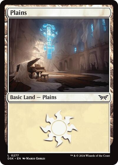 Plains (0277) (Duskmourn: House of Horror) Near Mint Foil