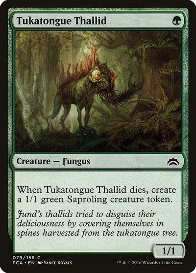Tukatongue Thallid (Planechase Anthology) Near Mint