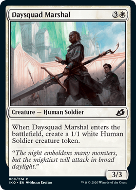 Daysquad Marshal (Ikoria: Lair of Behemoths) Near Mint - Nick Nack's Full Frontal Attack
