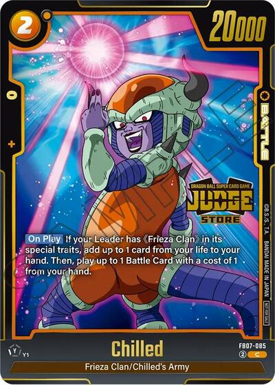 Chilled (Judge Pack (Store Judge) 05) (Tournament and Championship Promos) Near Mint Holofoil - Nick Nack's Full Frontal Attack