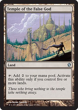 Temple of the False God (Commander 2013 Edition) Near Mint - Nick Nack's Full Frontal Attack